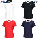 フィラ ポロシャツ レディース 【全品10％OFFクーポン▼】フィラ FILA テニスウェア レディース ポロシャツ VL2719 2023FW