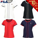 フィラ FILA テニスウェア レディース ゲームシャツ VL2720 2023FW