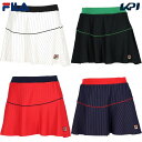 フィラ FILA テニスウェア レディース スコート VL2721 2023FW