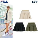 フィラ FILA テニスウェア レディース フレアスコート VL2725 2023FW