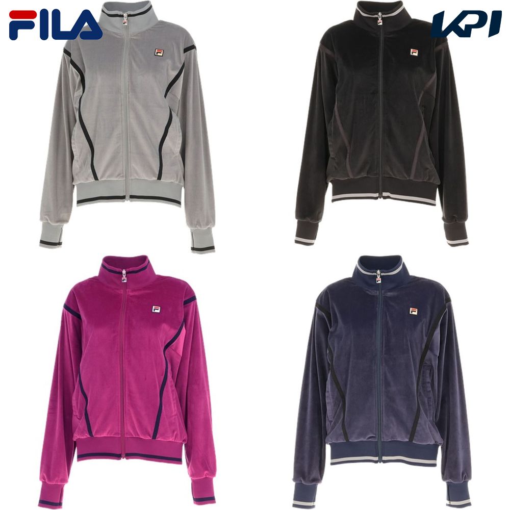 フィラ FILA テニスウェア レディース トラックジャケット VL2727 2023FW