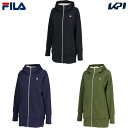 【全品10％OFFクーポン▼】フィラ FILA テニスウェア レディース フルジップアップパーカー VL2732 2023FW