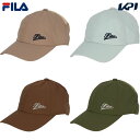 フィラ FILA テニスキャップ・バイザー レディース アートワークロゴキャップ VL9281 2023FW