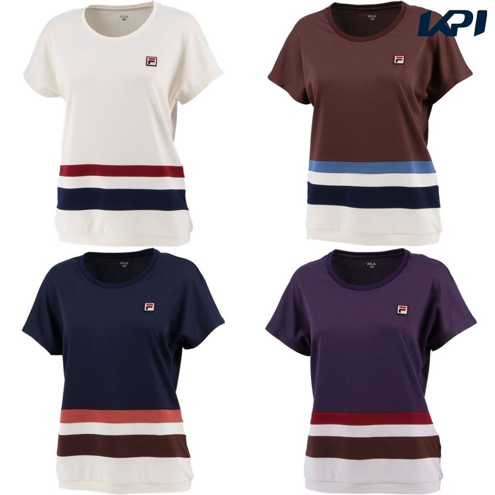 「あす楽対応」フィラ FILA テニスウェア レディース ゲームシャツ VL2517 2022FW『即日出荷』のサムネイル
