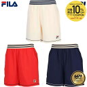 【10%OFFクーポン対象】『即日出荷』フィラ FILA テニスウェア メンズ WOVEN SHORT ショートパンツ ゲームショーツ KPI限定モデル FBM...