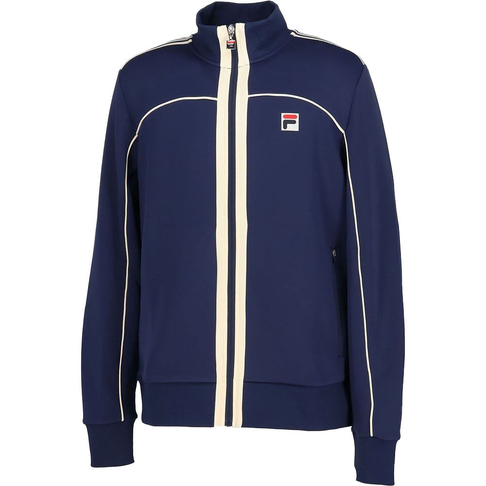 フィラ ジャージ メンズ 【全品10％OFFクーポン▼】「あす楽対応」フィラ FILA テニスウェア メンズ TRACK JACKET トラックジャケット KPI限定モデル FBM5055 2023FW 『即日出荷』