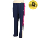 【10%OFFクーポン対象】『即日出荷』フィラ FILA テニスウェア レディース TRACK PANT トラックパンツ ロングパンツ KPI限定モデル FBM...