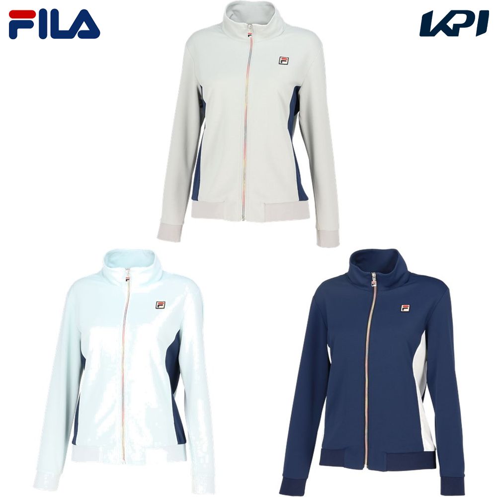 フィラ FILA テニスウェア レディース リバーシブルトラックジャケット VL2744 2023FW