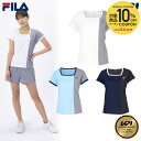 【10%OFFクーポン対象】『即日出荷』フィラ FILA テニスウェア レディース ゲームシャツ KPI限定モデル VL2887 2024SS