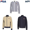 フィラ ジャージ メンズ 【全品10％OFFクーポン▼】フィラ FILA テニスウェア メンズ トラックジャケット VM5692 2024SS