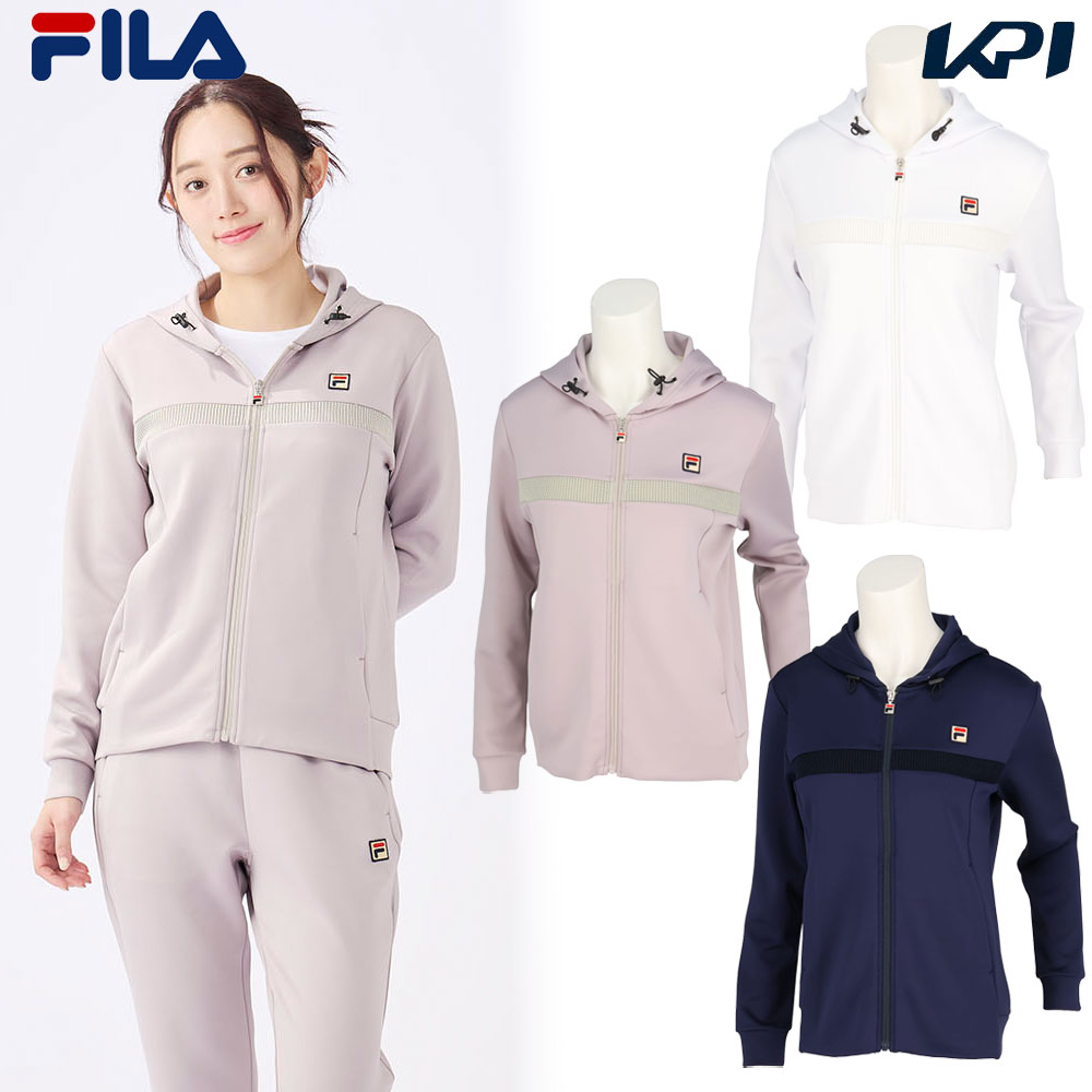 フィラ FILA テニスウェア レディース フルジップパーカー EL0020 2025SS