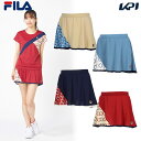 【10%OFFクーポン対象】フィラ FILA テニスウェア レディース スコート EL0202 2025FW 8月上旬発売予定※予約