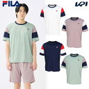 【10%OFFクーポン対象】フィラ FILA テニスウェア メンズ ゲームシャツ EM0075 2025SS