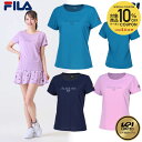 【10%OFFクーポン対象】フィラ FILA テニスウェア レディース KPI限定モデル グラフィックTシャツ VL2992 2024FW