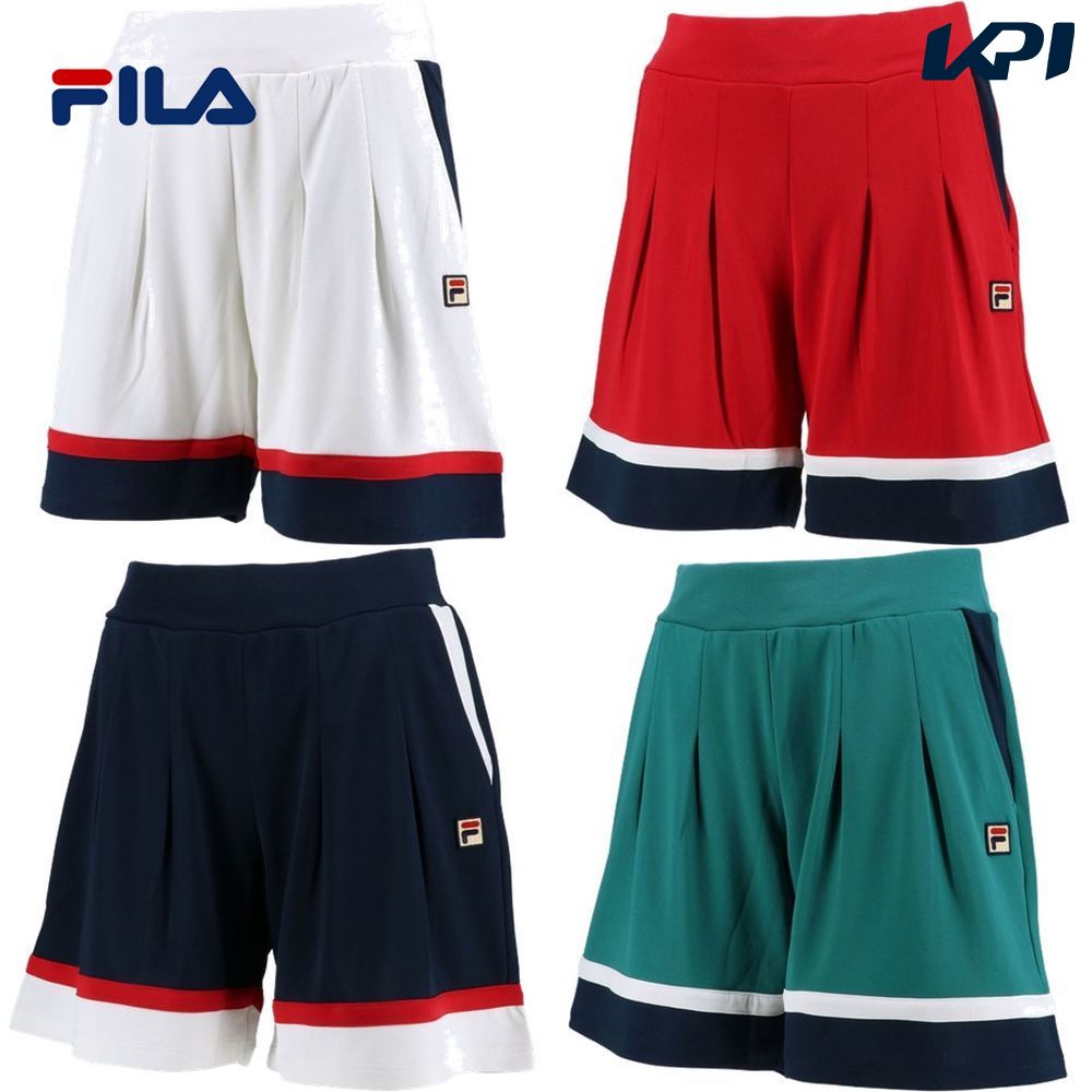 【店内全品エントリーでポイント10倍▲5/1 10時〜】「あす楽対応」フィラ FILA テニスウェア レディース キュロットパンツ VL2043 2019FW『即日出荷』