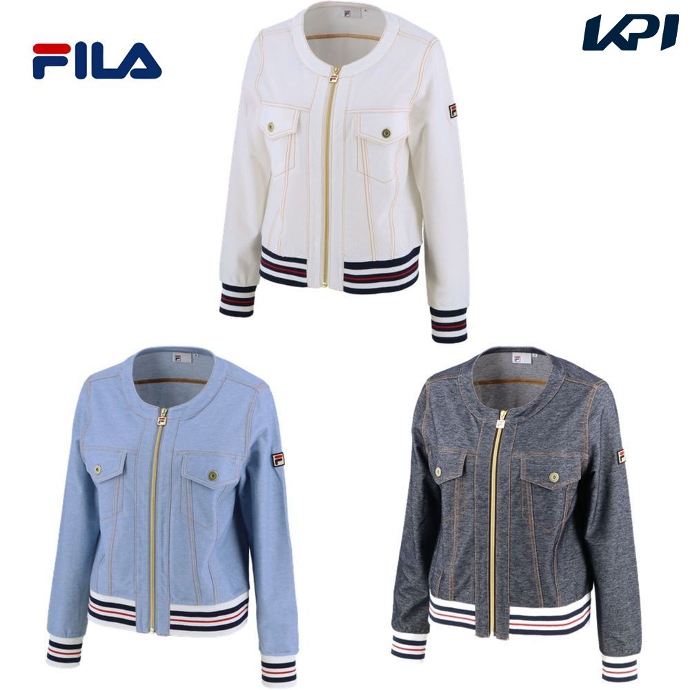 【店内全品エントリーでポイント10倍▲5/1 10時〜】フィラ FILA テニスウェア レディース ウィメンズ トラックジャケット VL2090 2020SS