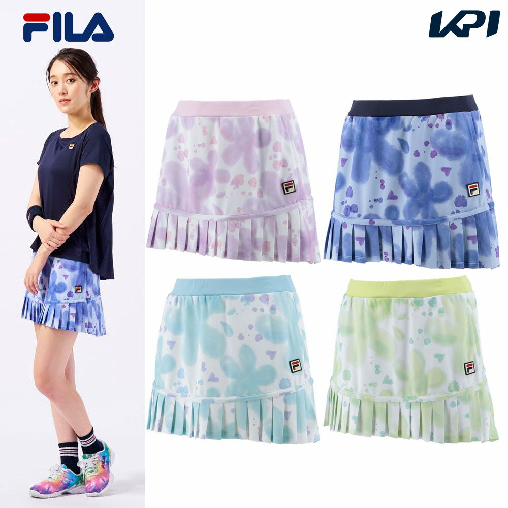 フィラ FILA テニスウェア レディース 総柄スコート VL2582 2023SSのサムネイル