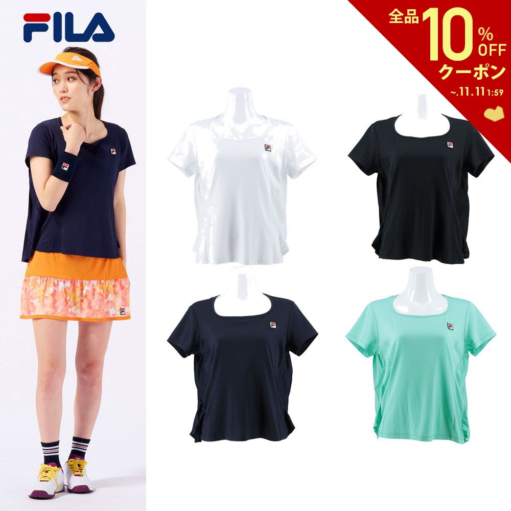 フィラ FILA テニスウェア レディース ゲームシャツ VL2620 2023SS