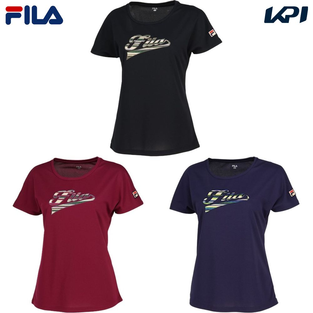 フィラ FILA テニスウェア レディース アップリケTシャ