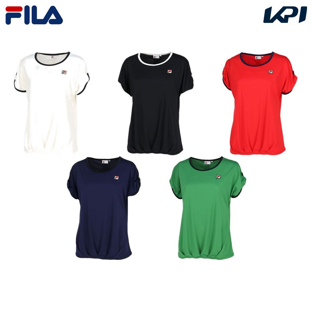 フィラ FILA テニスウェア レディース ゲームシャツ V