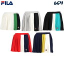 【全品10％OFFクーポン▼】フィラ FILA テニスウェア レディース スコート VL2699 2023FW