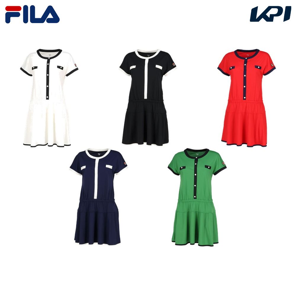 「あす楽対応」フィラ FILA テニスウェア レディース ワンピース KPI限定コラボモデル VL2888 2024SS 『即日出荷』