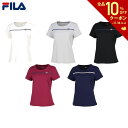 フィラ FILA テニスウェア レディース ゲームシャツ VL2705 2023FW