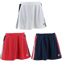 【全品10％OFFクーポン▼】フィラ FILA テニスウェア レディース スコート VL7508 2023SS