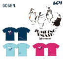 「あす楽対応」ゴーセン GOSEN バドミントンウェア ユニセックス 2021秋企画 ポチャネコ　バドミントン Tシャツ NPT41 2021FW『即日出荷』