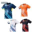 【全品10％OFFクーポン▼】ゴーセン GOSEN テニスウェア レディース レディースゲームシャツ T2145 2021FW