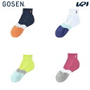 ゴーセン GOSEN テニスアクセサリー レディース ショートソックス F2515