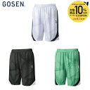 ゴーセン GOSEN テニスウェア ユニセックス ハーフパンツ PP2400 2024SS