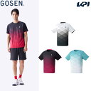 【全品10％OFFクーポン▼】ゴーセン GOSEN テニスウェア ユニセックス ゲームシャツ T2302 2023SS