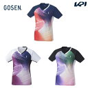 全品10％OFFクーポン ゴーセン GOSEN テニスウェア レディース ゲームシャツ T2347 2023FW