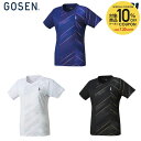 【10%OFFクーポン対象〜7/20】ゴーセン GOSEN テニスウェア レディース ゲームシャツ T2405 2024SS