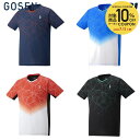 【10%OFFクーポン対象】ゴーセン GOSEN テニスウェア ユニセックス ゲームシャツ T2412 2024SS