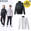 【全品10％OFFクーポン 】ゴーセン GOSEN テニスウェア ユニセックス ウィンドジャケット Y2300 2023SS