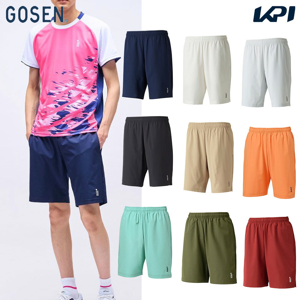 ゴーセン GOSEN テニスウェア ユニセックス ハーフパンツ PP2440 2026FW