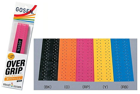 KPIのGOSEN（ゴーセン）「WコブメッシュAC15L」オーバーグリップテープ｜アングル2