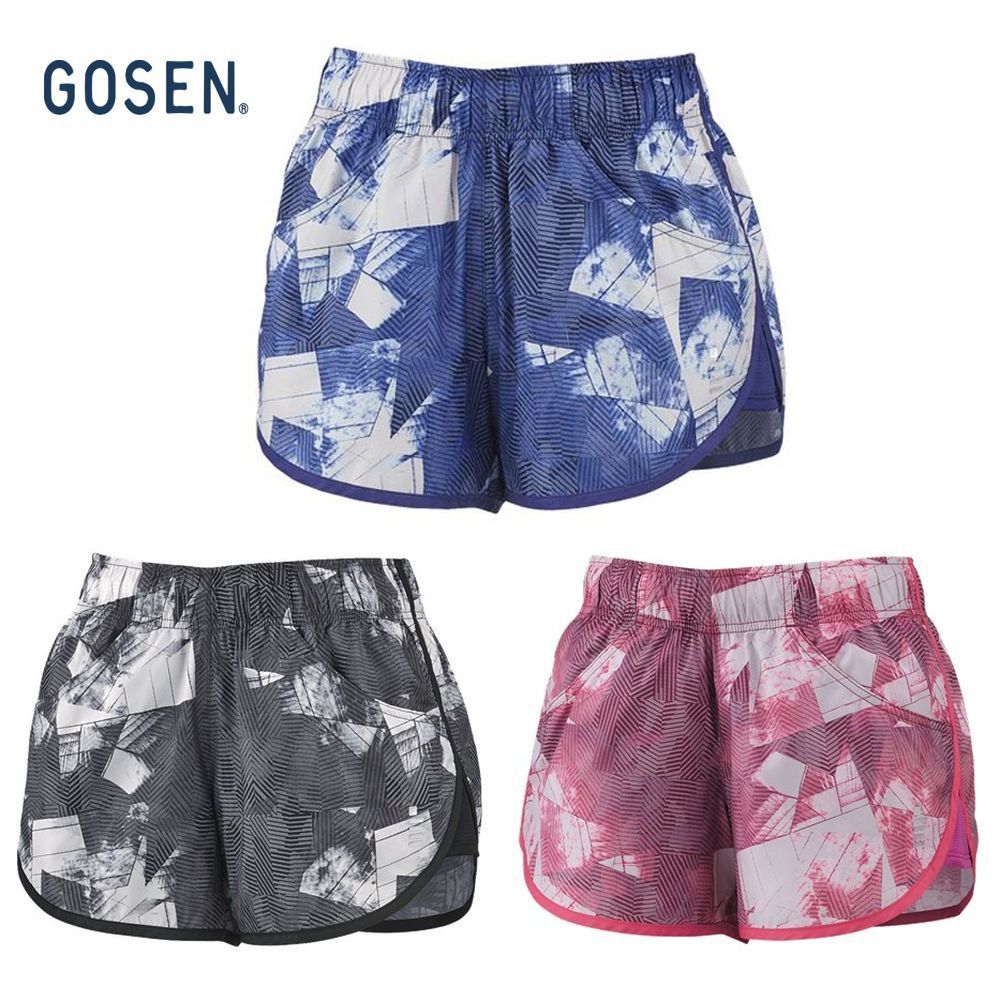 楽天KPI【全品10％OFFクーポン▼】ゴーセン GOSEN テニスウェア レディース ショートパンツ PP1961 2019FW