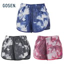 【全品10％OFFクーポン▼】ゴーセン GOSEN テニスウェア レディース ショートパンツ PP1961 2019FW