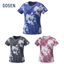 【全品10％OFFクーポン 】ゴーセン GOSEN テニスウェア レディース ゲームシャツ T1961 2019FW