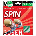 【全品10％OFFクーポン▼】GOSEN（ゴーセン）「オージーシープスピン」ts428硬式テニスストリング（ガット）