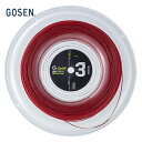 【10%OFFクーポン対象】ゴーセン GOSEN テニスガット・ストリング G-SPIN3 17 ジー・スピン3 17 220mロール TSGS312