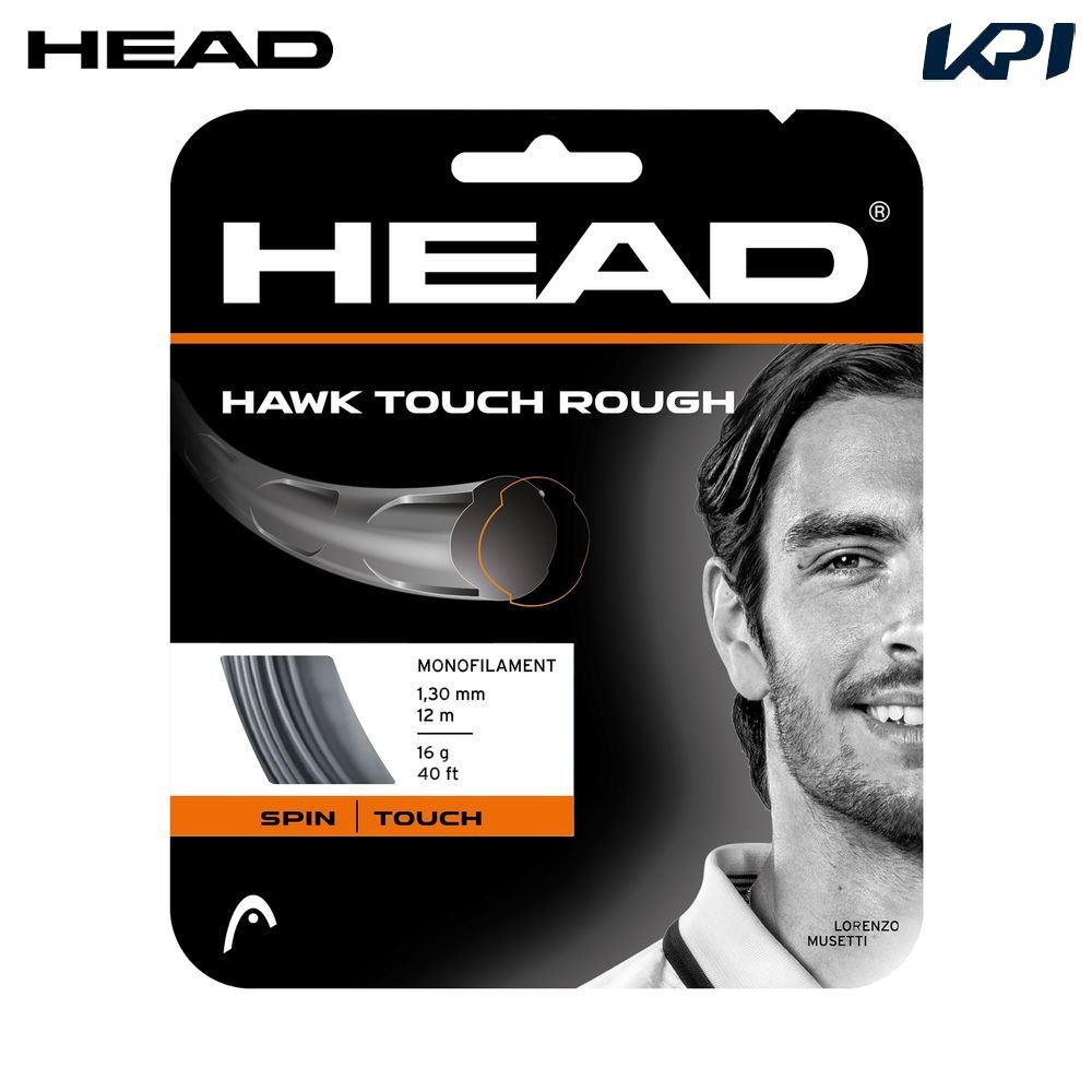 Strings - ヘッド HEAD テニスガット・ストリング Hawk Touch Rough ホーク タッチ ラフ 281035