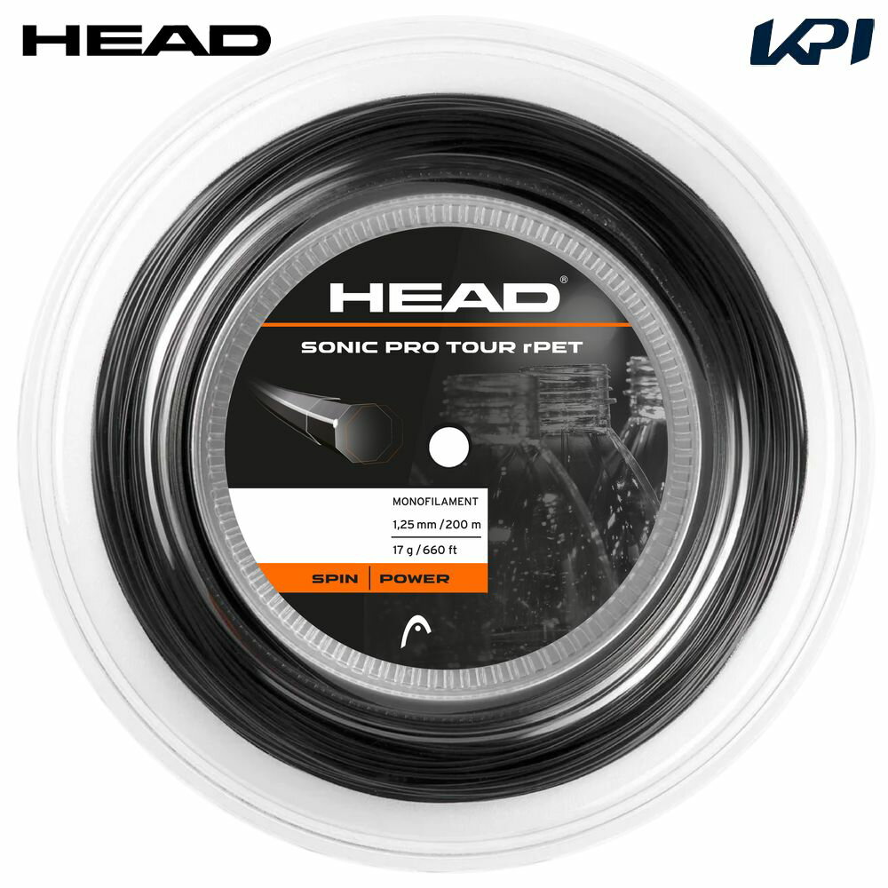 ��10%OFF�����ݥ��оݡۥإå� HEAD �ƥ˥����åȡ����ȥ�� Sonic Pro Tour rPET 200m������ ���˥å��ץ� �ĥ��� 28112...