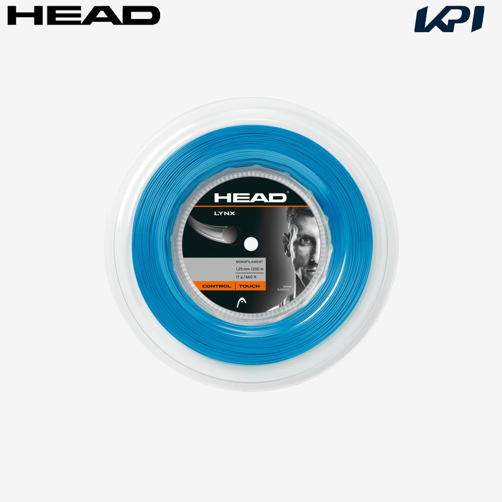 【10%OFFクーポン対象】ヘッド HEAD テニスガット・ストリング LYNX リンクス 200mロール 281794-BL