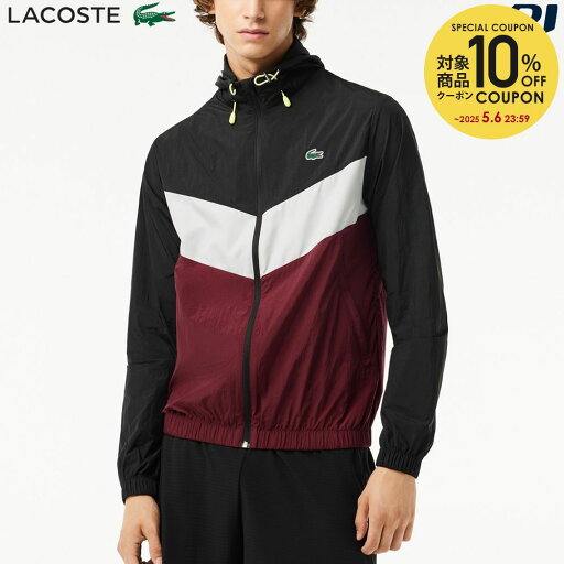 【10%OFFクーポン対象】『即日出荷』ラコステ LACOSTE テニスウェア メンズ パッカブルダイヤリップストップジャケット BH1042-99-MIZ 2023FW 【10%OFFクーポン対象】『即日出荷』ラコステ LACOSTE テニスウェア メンズ パッカブルダイヤリップストップジャケット BH1042-99-MIZ 2023FW