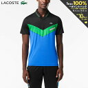 「あす楽対応」ラコステ LACOSTE テニスウェア メンズ 『ダニール・メドベージェフ』Vネックプルオーバーポロシャツ DH1099-99-MIU 2023FW 『即日出荷』