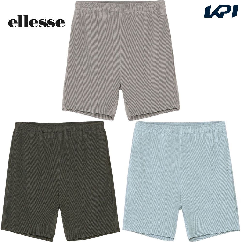 【全品10％OFFクーポン▼】エレッセ Ellesse テニスウェア メンズ プレイプリーツSS パンツ EM223151 2023SS